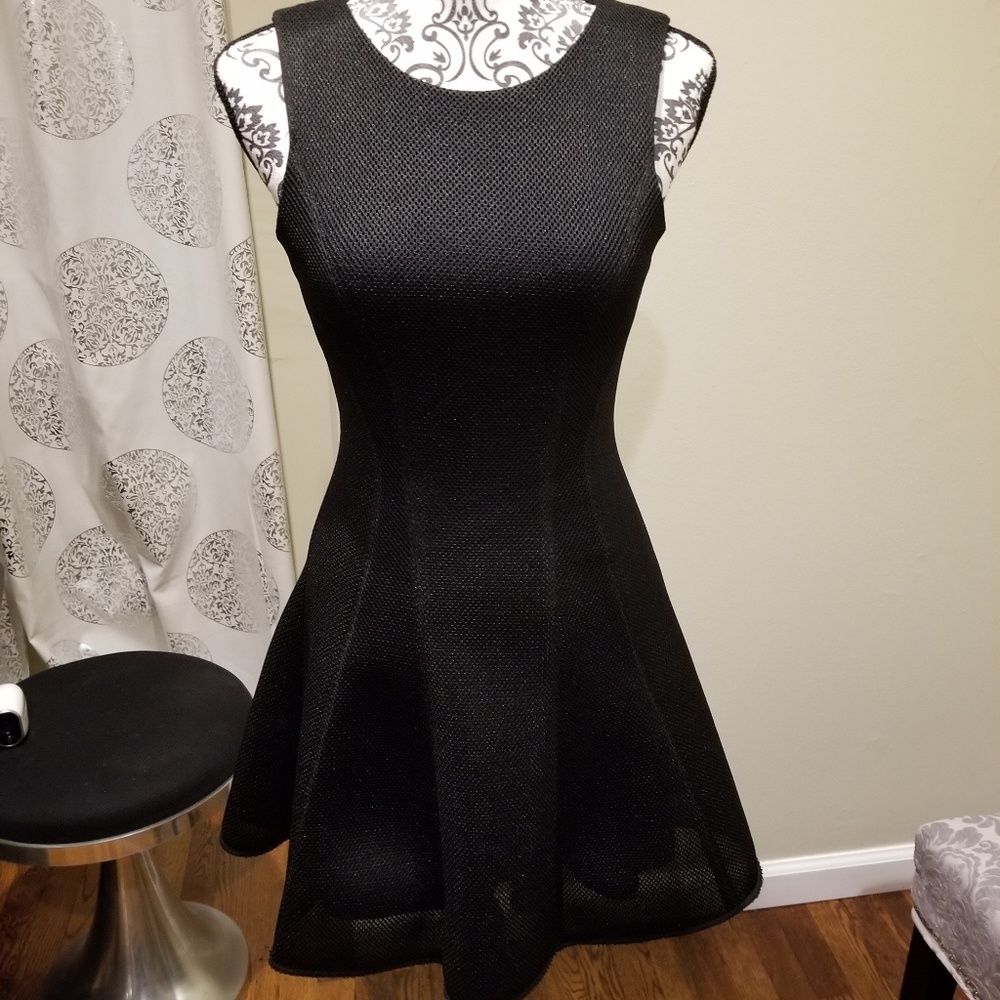 Sports Mesh Cyber Doll Skater Dress